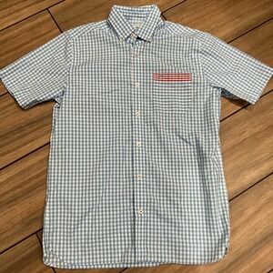 Southern Tide button down shirt Blue/white Small